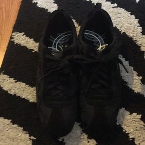 Black coach sneakers